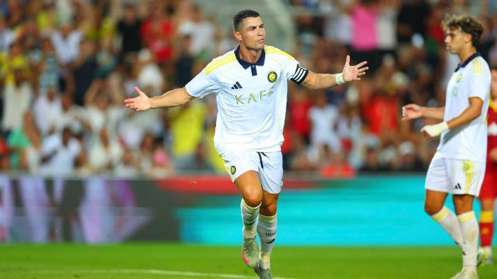 Hat-trick de Cristiano Ronaldo en la goleada de Al Nassr ante Rio Ave