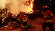 Las llamas tampoco dan tregua a Portugal, con una oleada de incendios fuera de control: hay más de 140.000 hectáreas arrasadas