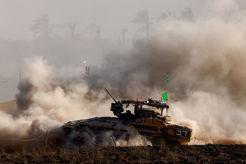 Israel says it has taken first steps of military operation in Gaza City