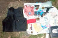 Allanamiento en Paraná: incautaron armas, droga y dinero en efectivo