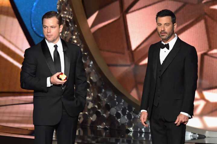 Matt Damon Nearly Chokes to Death During Dinner at Jimmy Kimmel's House
