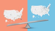 Housing market split: Home prices falling in 105 metros, rising in 195