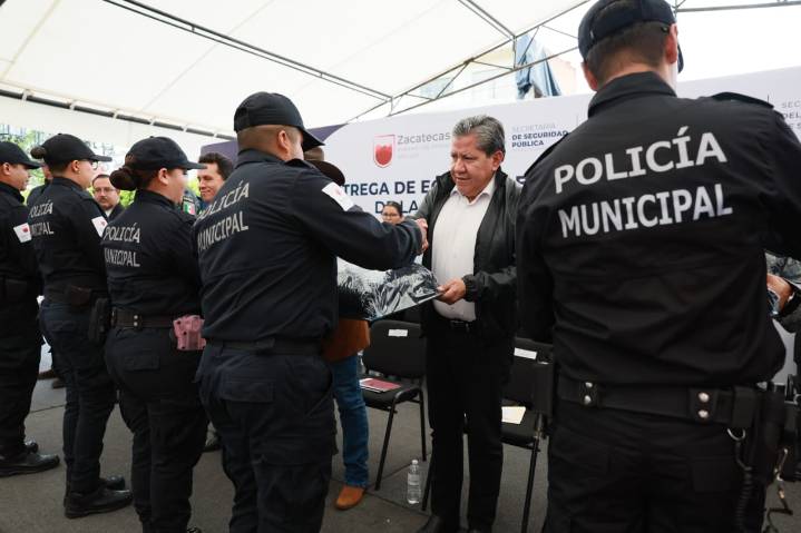 Fortalece Zacatecas corporaciones policiacas con inversión en infraestructura y equipamiento