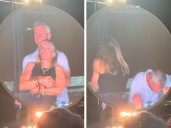 Coldplay frontman Chris Martin says kiss cam will remain