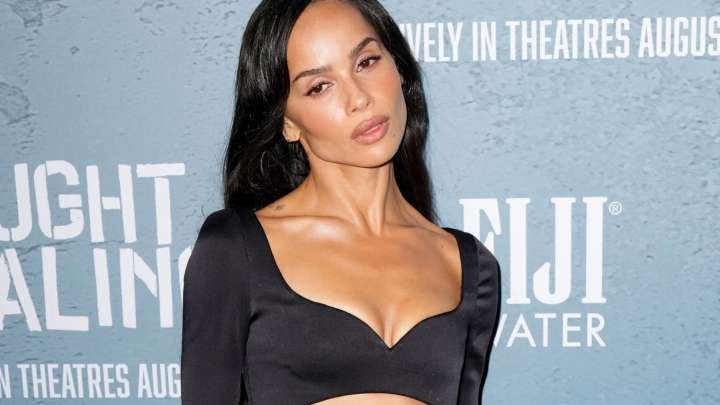 Zoe Kravitz looks incredible in barely-there cut out dress at Caught Stealing premiere