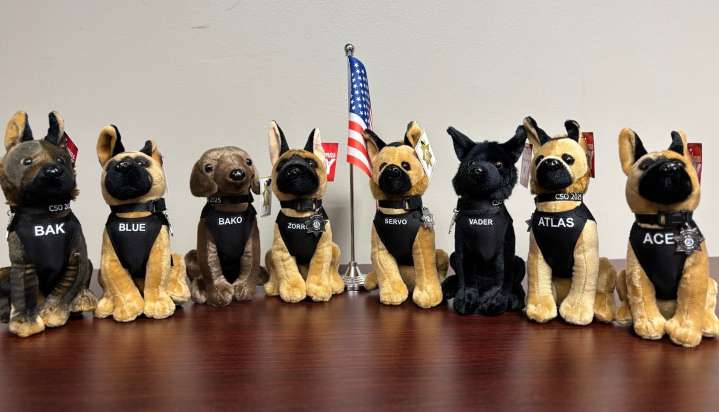 Here’s How You Can Get a Cherokee Sheriff’s Office K9 Plushie