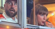 Taylor Swift and Travis Kelce make first appearance as engaged couple at UC season opener