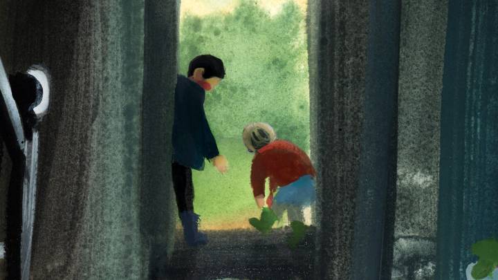 During an 'Island Storm,' two kids on an adventure ask