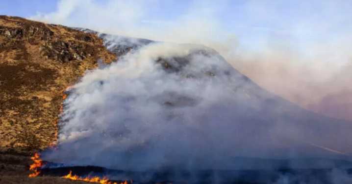 'Very high' wildfire warning issued for Scotland as residents to 'exercise extreme caution'