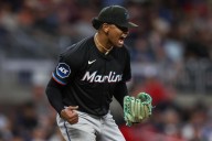 Edward Cabrera strikes out 11 in 8 innings as Marlins win at Braves
