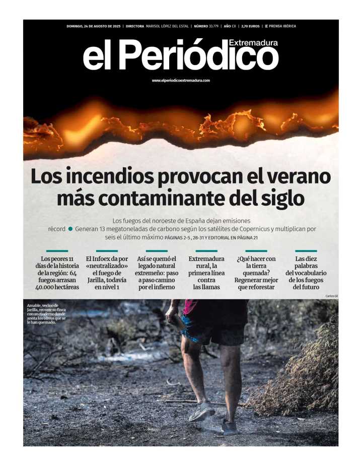 Consulta la portada correspondiente al día 24 de agosto de 2025