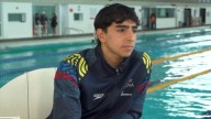 Él es Juan José Giraldo, el joven colombiano que dejó el fútbol y el BMX para dedicarse a la natación y ahora ostenta récord sudamericano