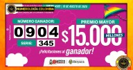 Último resultado Lotería de Boyacá del sábado 16 de agosto | Premios y estadísticas del sorteo 4585