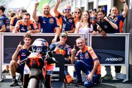 "Asombroso". La promesa del motociclismo argentino evitó una caída y consiguió su primera pole en Moto3