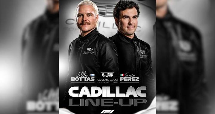 Valtteri Bottas y Checo Pérez: “Seremos una gran pareja en Cadillac”
