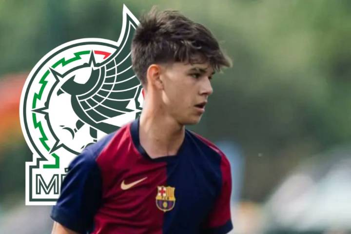 Robert Oliveras, la joya de 14 años que eligió a la Selección Mexicana sobre España