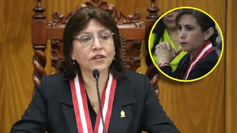 "No le doy mayor importancia": Delia Espinoza dice que no se le ha notificado denuncia constitucional de Benavides en su contra