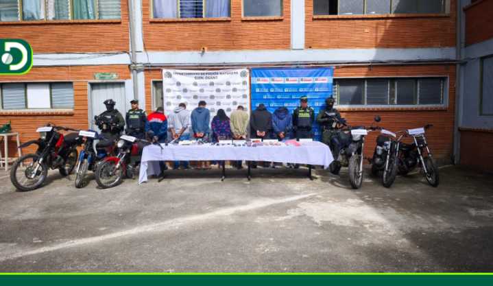 Operativo en Rionegro y Guarne deja capturado a cabecilla del Clan del Golfo y seis integrantes