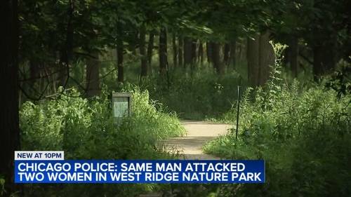 Chicago police share warning about suspect wanted for sexual assaults against women at West Ridge Nature Park on Western Avenue