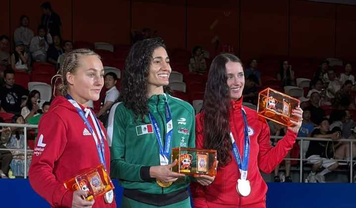 ¡La mejor del mundo es mexicana! Laura Burgos gana el Oro en Muaythai en los World Games