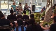 Tenor José Luis Ordóñez se reunió con jóvenes de comunitarios