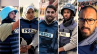 A combination image shows the journalists killed in Israeli strikes on Nasser Hospital on Aug. 25, 2025: (L-R) Hussam al-Masri, a contractor for Reuters; Mariam Abu Dagga, who the Associated Press sai