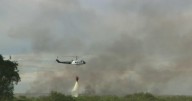 Map shows massive Everglades wildfire burning in Broward, smoke impacts South Florida air quality