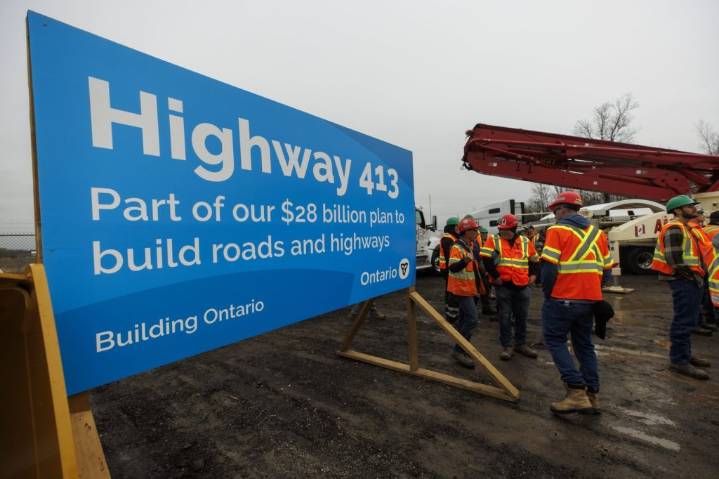 Highway 413 construction to start ‘in next few days,’ Ford says, but no word on cost or completion date