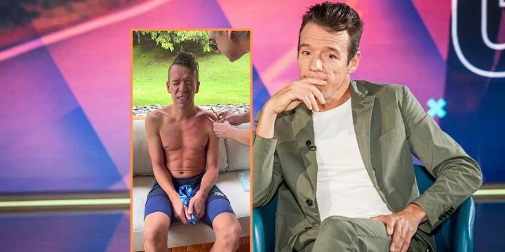 Rigoberto Urán mostró la gran herida que le dejó su fractura de hombro: ahora entra en etapa de rehabilitación
