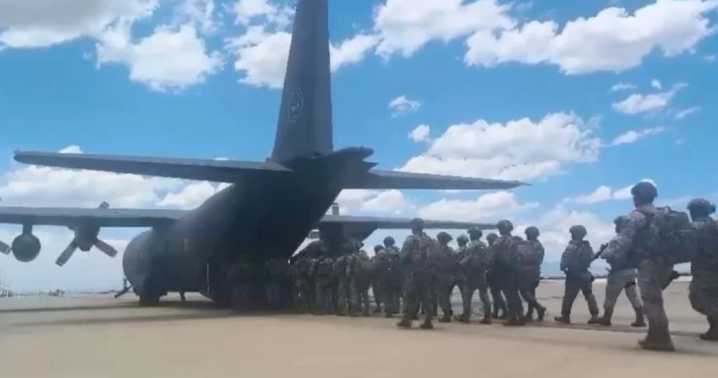 Para reforzar seguridad en zona metropolitana de Guadalajara y Puerto Vallarta 90 militares de fuerzas especiales llegan a Jalisco