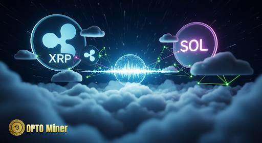 OPTO Miner Cloud Mining Power Contracts Can Earn Up To 777 XRP And 17 SOL Per Day