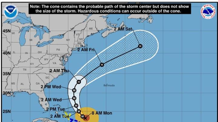 Hurricane Erin tracker: Category 4 storm moves toward East Coast