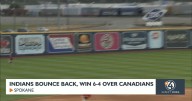 Late push lifts Indians to 6-4 win over Canadians