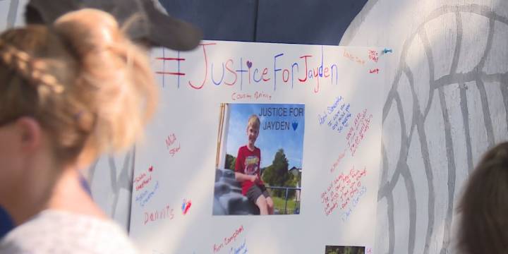 ‘It’s a nightmare; I just feel like I can’t wake up from’: Community vigil held for Jayden Spicer