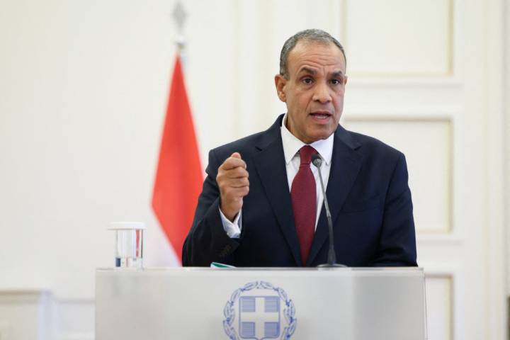 Egypt’s foreign minister says the West's response to Gaza suffering is shameful