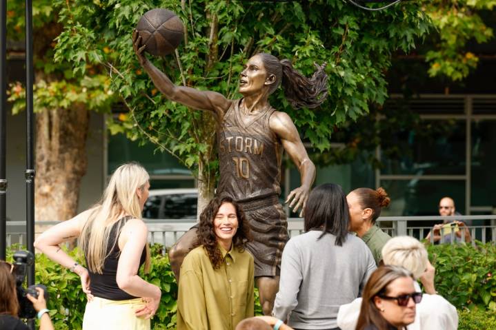 Statues of famous figures across the globe