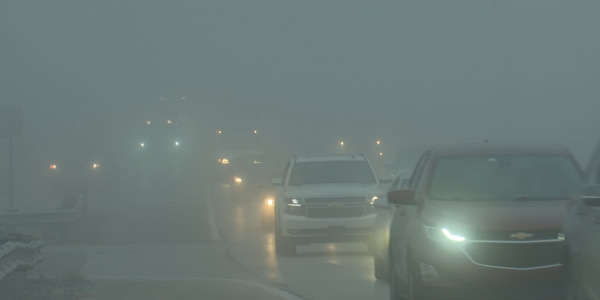 First Alert Weather Day: Thick fog for morning commute