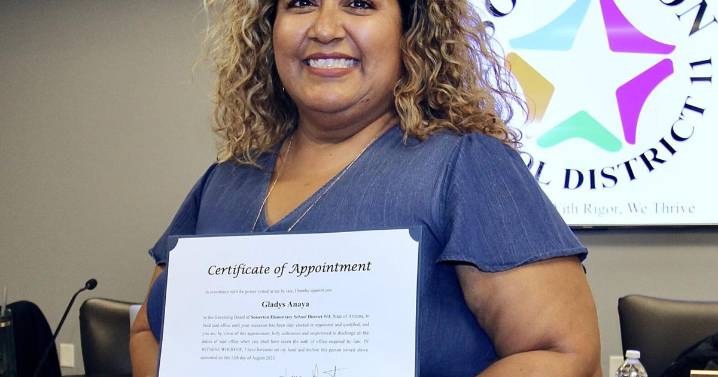 Gladys Anaya appointed to Somerton School District Governing Board