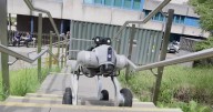 Terminator robo-cop trialled to catch criminals by police