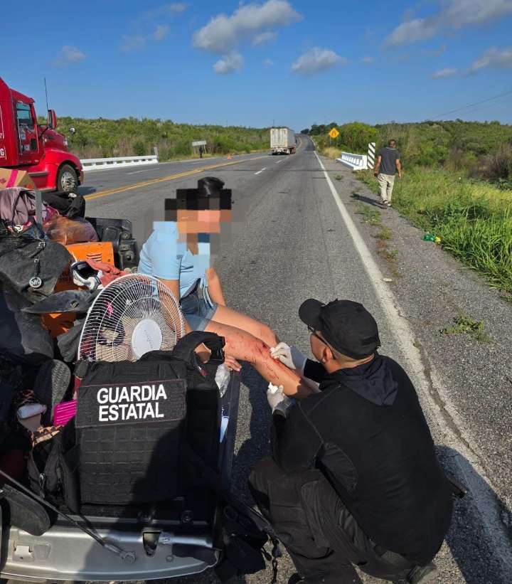 Alerta: circulación cerrada en carril de norte a sur en Carretera Victoria
