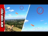 Man Playing Fetch with Dog Accidentally Records Possible UFO Zooming Through Air