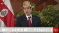 Marco Rubio Named Interim Lawn Guy