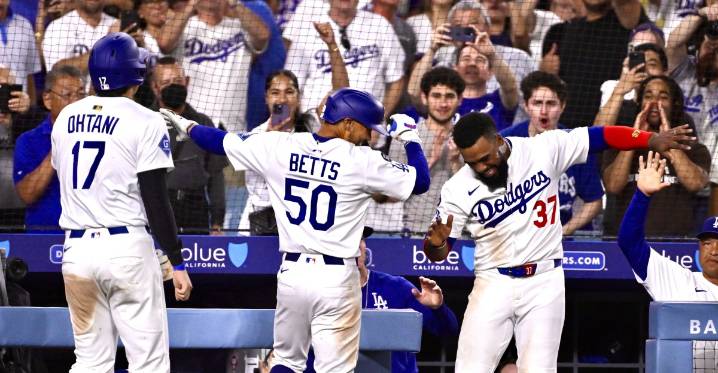 Clayton Kershaw and Mookie Betts lead Dodgers to 5