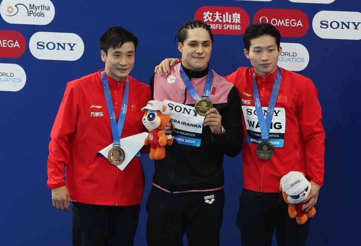 Osmar Olvera, primer campeón mundial mexicano en trampolín de tres metros