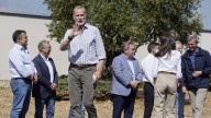 Los reyes llegan a Galicia para visitar las áreas afectadas por los incendios
