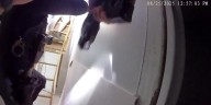 Bodycam video: Chester Township police find domestic violence suspect hiding in attic