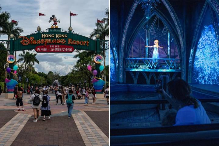 Disneyland Hong Kong tourist dies after losing consciousness on 'Frozen' ride