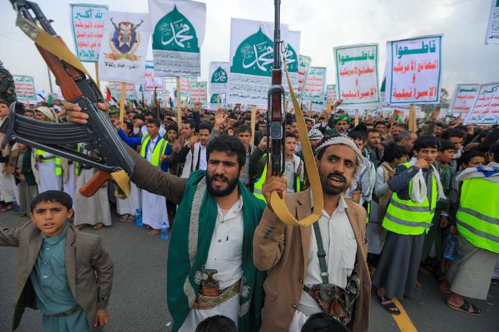 Israel strikes Yemen’s capital, targeting Houthi rebels, local TV station says