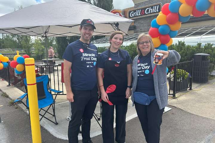 Another successful Miracle Treat Day at Sylvan Lake Dairy Queen