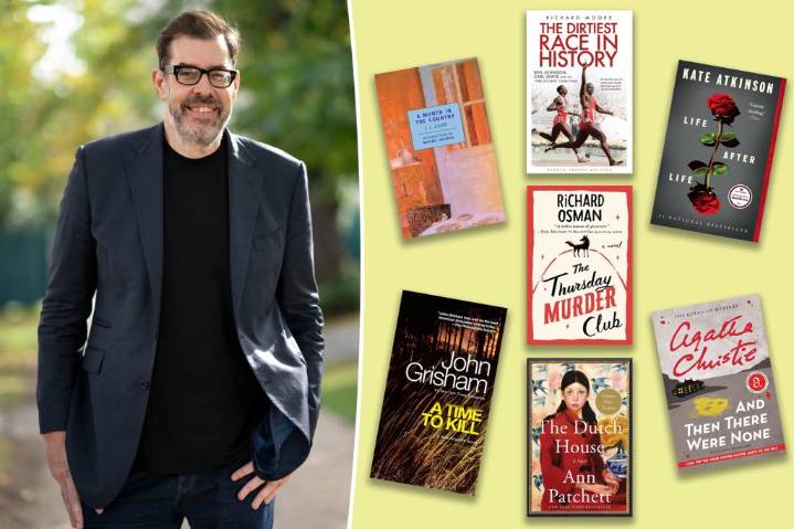 'The Thursday Murder Club' author Richard Osman shares his six favorite books